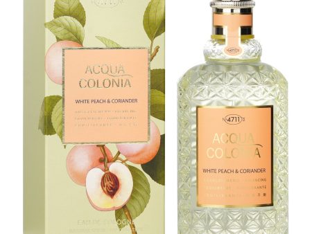 4711 Acqua Colonia White Peach & Coriander Eau De Cologne Spray  170ml 5.7oz x2 Online