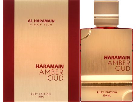 Al Haramain Amber Oud - Ruby Edition by Al Haramain for Unisex - 4 oz EDP Spray For Sale