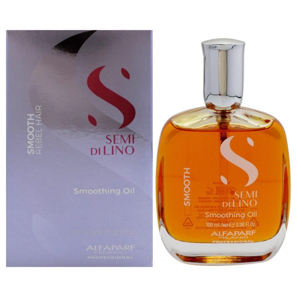 Alfaparf Milano Semi Di Lino Smooth Smoothing Oil by Alfaparf Milano for Unisex - 3.38 oz Oil Discount