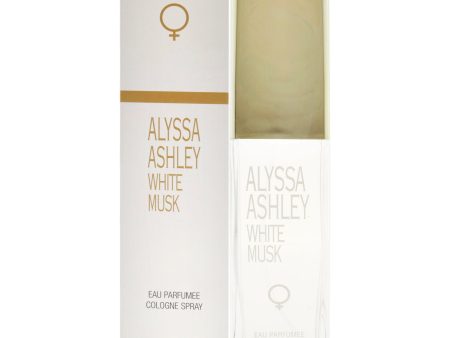 Alyssa Ashley White Musk by Alyssa Ashley for Women - 3.4 oz Cologne Spray For Cheap