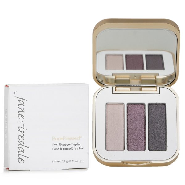 Jane Iredale PurePressed Eye Shadow Triple - # Wildflower  3x0.7g 0.02oz Hot on Sale