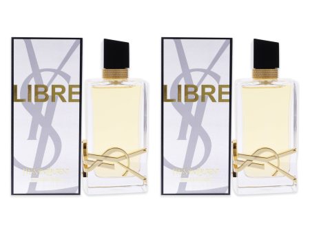 Yves Saint Laurent Libre by Yves Saint Laurent for Women - 3 oz EDP Spray - Pack of 2 Online