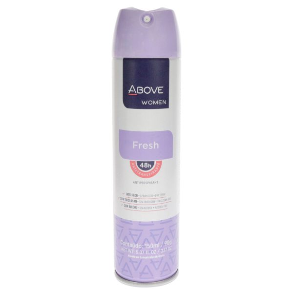 Above 48 Hours Antiperspirant Deodorant - Fresh by Above for Women - 3.17 oz Deodorant Spray Discount