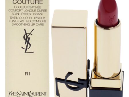 Yves Saint Laurent Rouge Pur Couture Satin Lipstick - R1 Le Rouge by Yves Saint Laurent for Women - 0.13 oz Lipstick Online