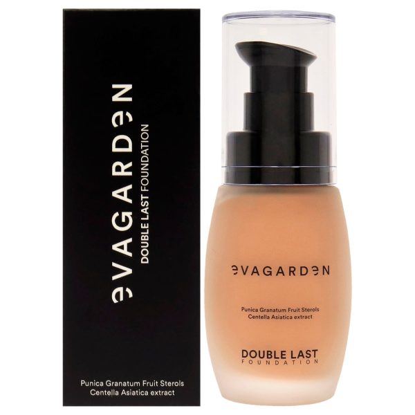 Evagarden Double Last Foundation - 166 Bisque Rose by Evagarden for Women - 1.01 oz Foundation Supply