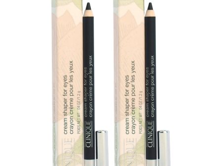 Clinique Cream Shaper For Eyes - 101 Black Diamond by Clinique for Women - 0.04 oz Eyeliner - Pack of 2 Online