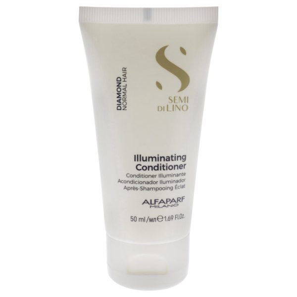 Alfaparf Milano Semi Di Lino Diamond Illuminating Conditioner by Alfaparf Milano for Unisex - 1.69 oz Conditioner Hot on Sale