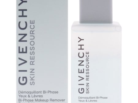 Givenchy Skin Ressource Bi-Phase Makeup Remover Eyes and Lips by Givenchy for Unisex - 3.3 oz Makeup Remover For Sale