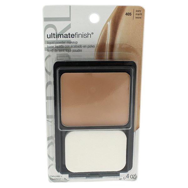 Covergirl Ultimate Finish Liquid Powder Makeup - # 405 Ivory by CoverGirl for Women - 0.4 oz Makeup Supply