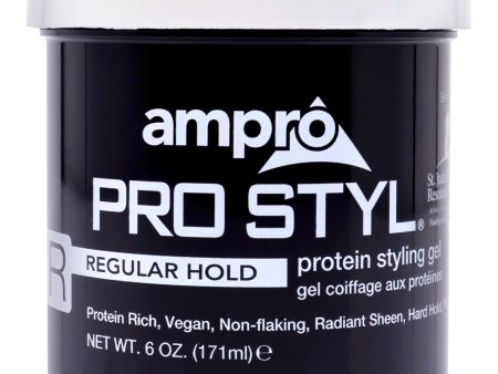 Ampro Pro Styl Protein Styling Gel - Regular Hold by Ampro for Women - 6 oz Gel Sale