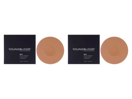 Youngblood Mineral Radiance Creme Powder Foundation - Toffee by Youngblood for Women - 0.25 oz Foundation(Refill) - Pack of 2 Discount