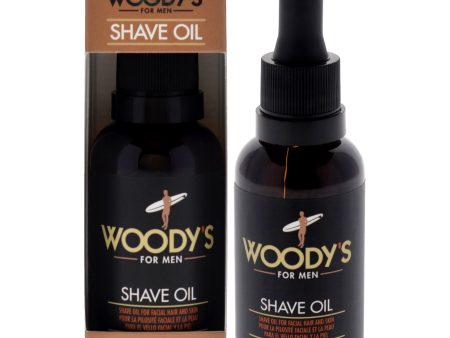 Woodys Shave Oil by Woodys for Men - 1 oz Oil For Discount