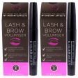 Instant Effects Lash And Brow Volumiser by Instant Effects for Unisex - 0.23 oz Primer - Pack of 2 Hot on Sale