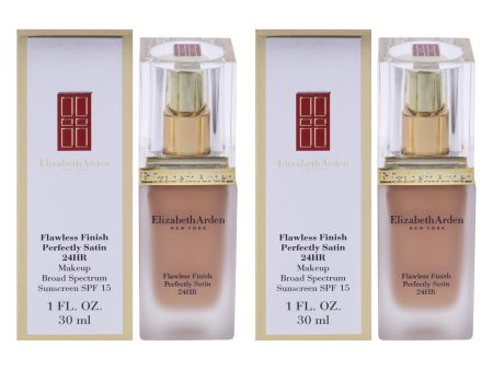 Elizabeth Arden Flawless Finish Perfectly Satin 24HR Makeup SPF 15 - 14 Caramel by Elizabeth Arden for Women - 1 oz Foundation - Pack of 2 Online