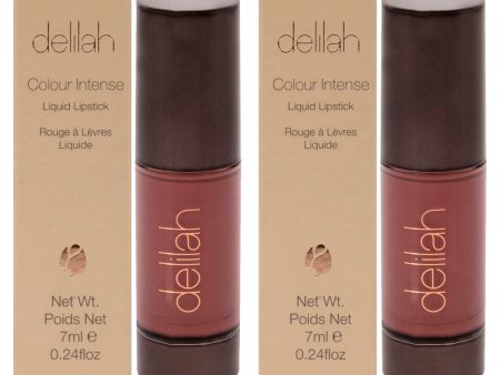 Delilah Colour Intense Liquid Lipstick - Beau by Delilah for Women - 0.24 oz Lipstick - Pack of 2 For Sale