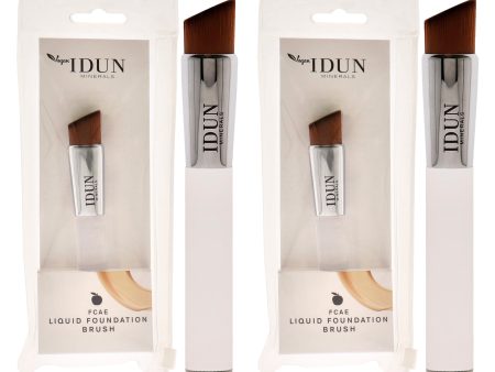 Idun Minerals Liquid Foundation Brush - 004 by Idun Minerals for Women - 1 Pc Brush - Pack of 2 Online Hot Sale