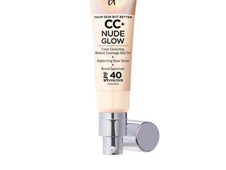 IT Cosmetics It Cosmetics Cc+ Nude Glow Lightweight Foundation & Glow Serum Spf40 #fair For Cheap