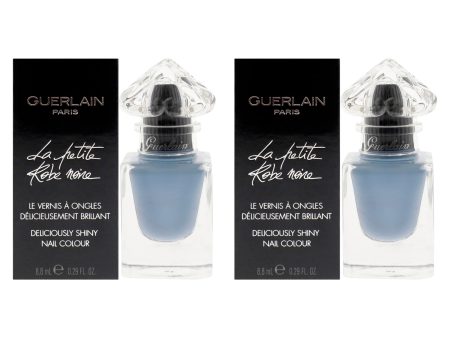 Guerlain La Petite Robe Noire Deliciously Shiny Nail Colour - 008 Denim Jacket by Guerlain for Women - 0.29 oz Nail Polish - Pack of 2 Sale