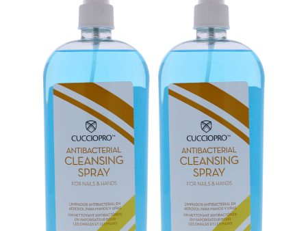 Cuccio Somatology Somatology Antibacterial Cleansing Spray by Cuccio Somatology for Women - 4 oz Cleanser Spray - Pack of 2 Sale