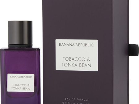 Banana Republic Tobacco & Tonka Bean Eau De Parfum Spray 75ml 2.5oz Hot on Sale