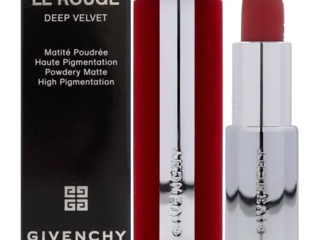 Givenchy Le Rouge Deep Velvet Matte Lipstick - 27 Rouge Infuse by Givenchy for Women - 0.12 oz Lipstick Online Hot Sale