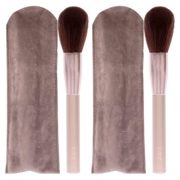 Delilah Blusher Highlighter BR04 by Delilah for Women - 1 Pc Brush - Pack of 2 Fashion