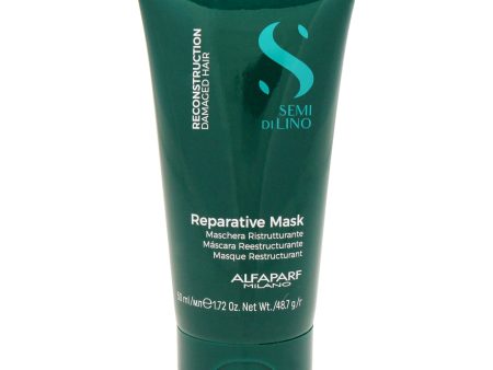 Alfaparf Milano Semi Di Lino Reconstruction Reparative Mask by Alfaparf Milano for Unisex - 1.72 oz Masque Online Hot Sale