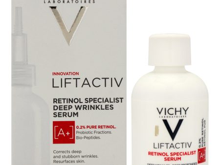 Vichy Laboratories Liftactiv Retinol Specialist Deep Wrinkles Serum by Vichy Laboratories for Unisex - 1 oz Serum Hot on Sale