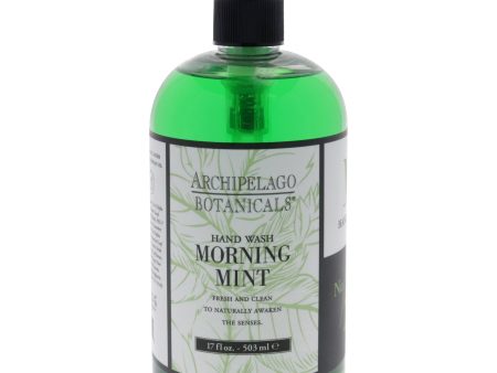 Archipelago Botanicals Hand Wash - Morning Mint by Archipelago Botanicals for Unisex - 17 oz Hand Wash Online Hot Sale