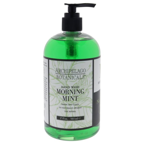 Archipelago Botanicals Hand Wash - Morning Mint by Archipelago Botanicals for Unisex - 17 oz Hand Wash Online Hot Sale