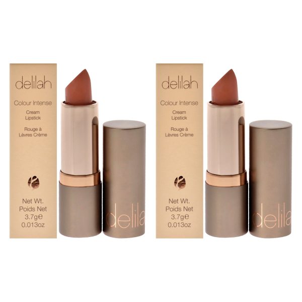 Delilah Colour Intense Cream Lipstick - Flirt by Delilah for Women - 0.13 oz Lipstick - Pack of 2 Online