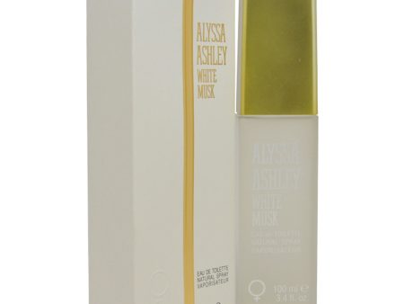 Alyssa Ashley White Musk by Alyssa Ashley for Women - 3.4 oz EDT Spray Hot on Sale