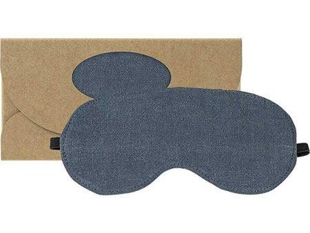 Wheatbags Love Eye Mask Luxe Linen Slate Online Hot Sale