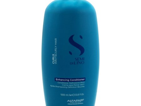 Alfaparf Milano Semi Di Lino Curls Enhancing Conditioner by Alfaparf Milano for Unisex - 33.8 oz Conditioner Fashion