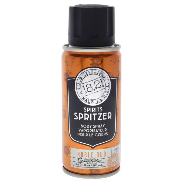 18.21 Man Made Spirits Spritzer - Noble Oud by 18.21 Man Made for Men - 3.4 oz Body Spray Fashion