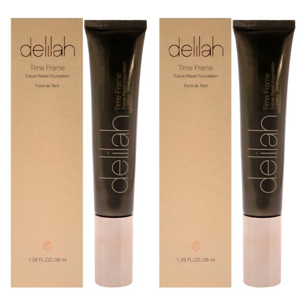 Delilah Future Resist Foundation SPF 20 - Lace by Delilah for Women - 1.28 oz Foundation - Pack of 2 on Sale