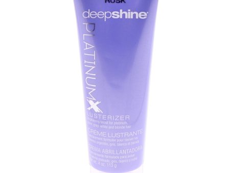 Barbasol Deepshine Platinum X Lusterizer by Rusk for Unisex - 4 oz Cream on Sale