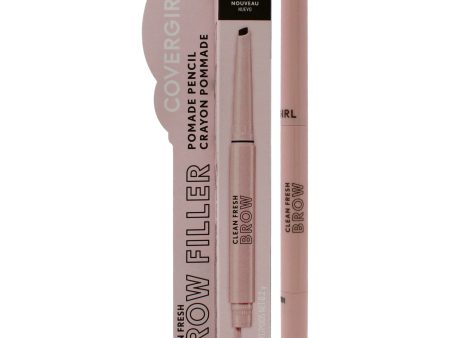 Covergirl Clean Fresh Brow Filler - 500 Medium Brown by CoverGirl for Women - 0.007 oz Eyebrow Pencil Hot on Sale