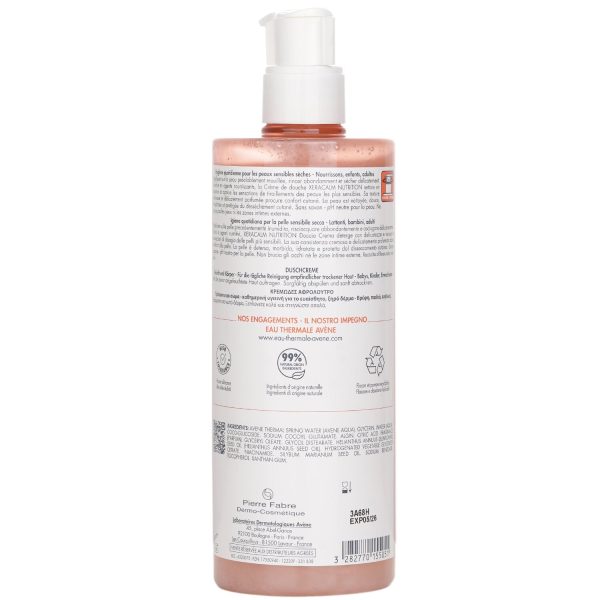 Avene XeraCalm Nutrition Shower Cream  500ml 16.9oz Cheap