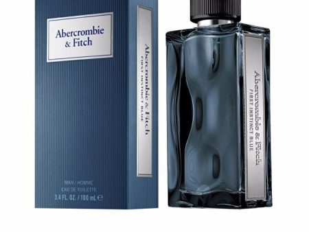 Abercrombie & Fitch First Inst. Blue Man Eau De Toilette Spray 100ml For Sale